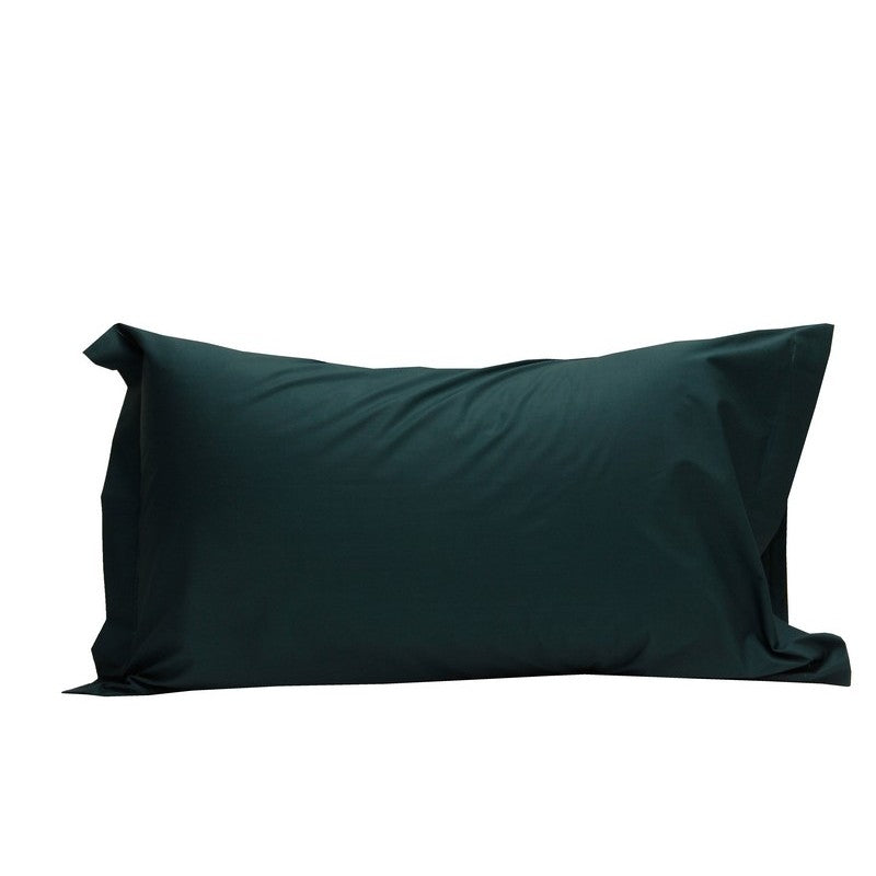 VERDONE SOFFICEPIUMA federe tinta unita 2 volani