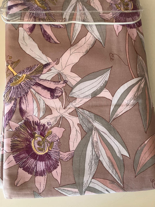 RIVIERA Parure Copripiumino MATRIMONIALE art. PASSIFLORA