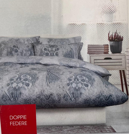 Mae' by Via Roma 60 Completo Copripiumino art. SORTYE col. OLTRE MARE DARK