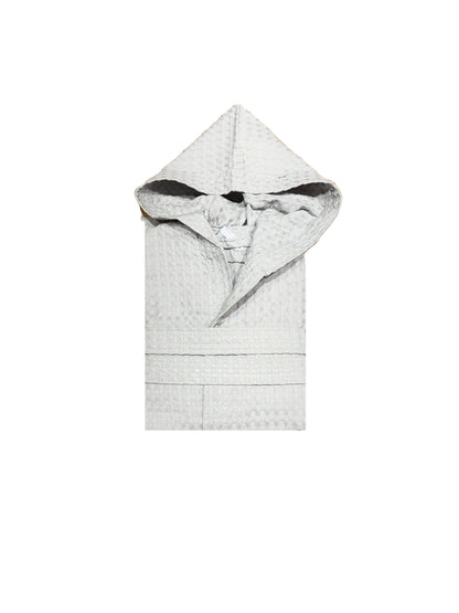 accappatoio uomo donna nido ape cotone estate sconto outlet offerta grigio scaled