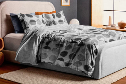 LE VIE DEL COTONE Parure Copripiumino in percalle di cotone SINGOLO collezione Color Trend  art. ATLANTIS