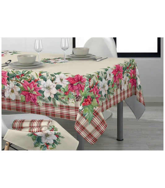 MAE' by Via Roma 60 Tovaglia Natale Linea Tavola art. BACCA