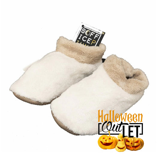 MAE' by VIA ROMA 60 PANTOFOLA INVERNALE in  pile agnellato art. SWEET BALLERINE col. Avana