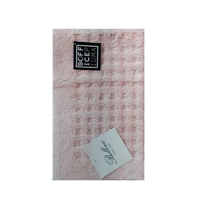 BELLORA Tappeto da bagno in spugna di puro cotone art. FIOCCO