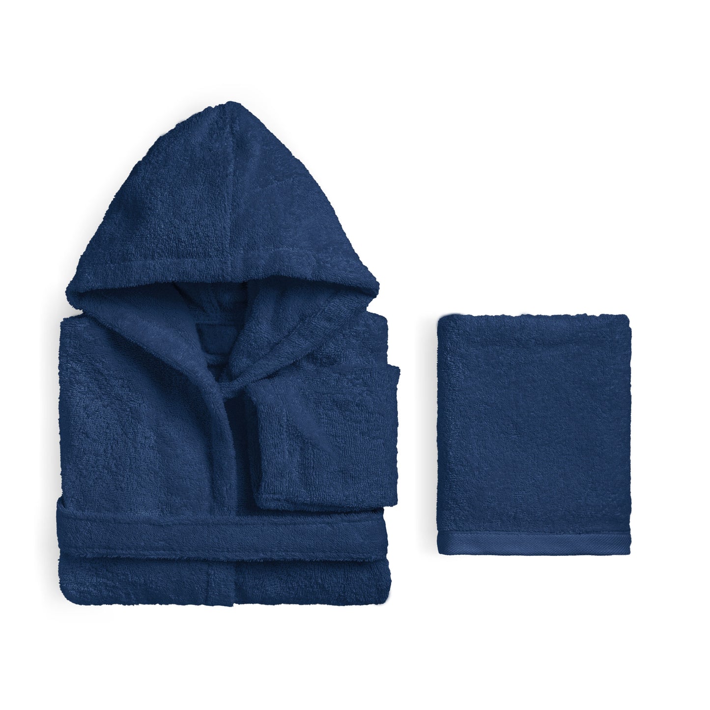 blu biancoperla accappatoio asciugamani set kids Perla. Bimbo sofficepiuma
