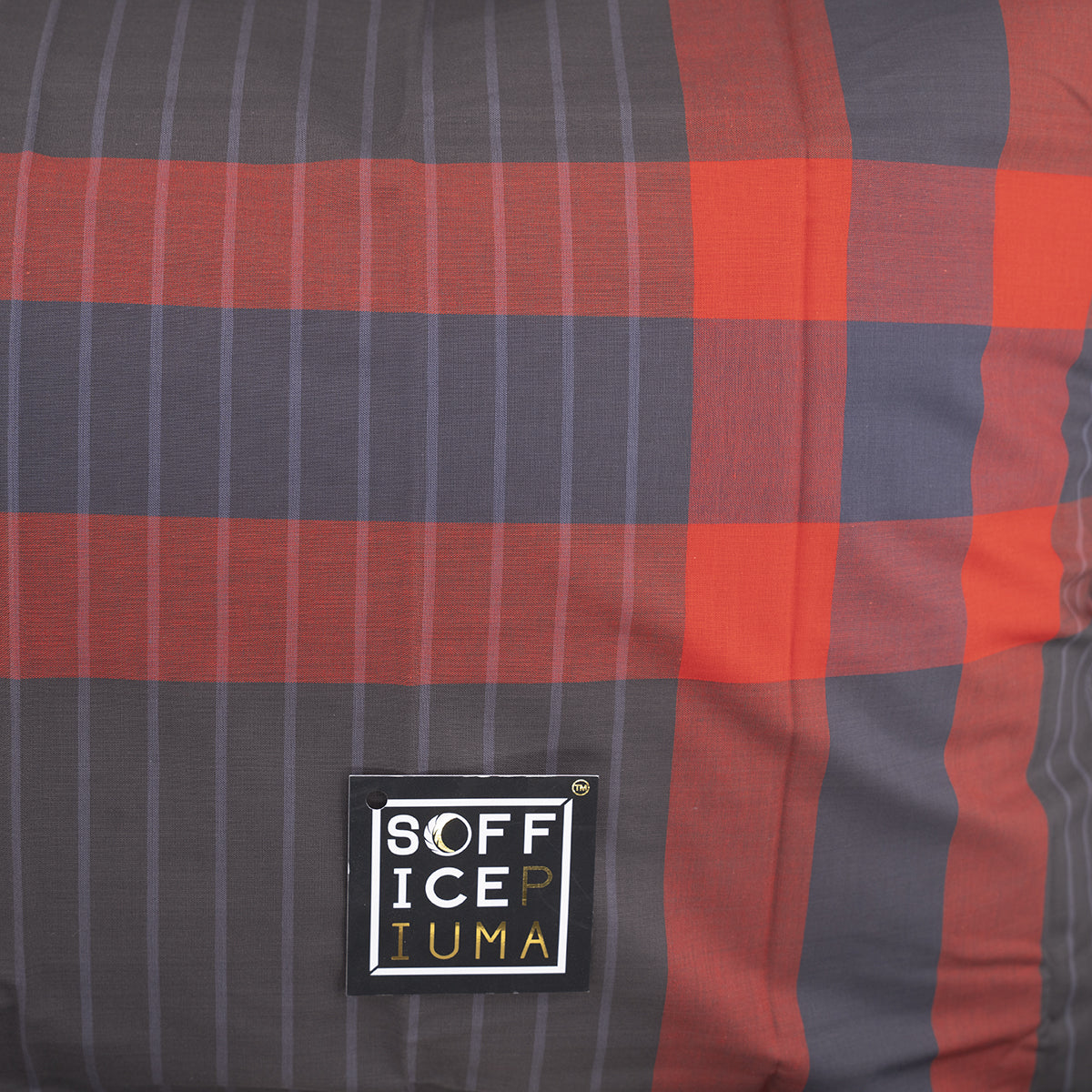 bossi casa matrimoniale singolo piazza mezzo cotone quadretto qaudri SOFFICEPIUMA COPRIPIUMINO LENZUOLO BOSSI HARRIS