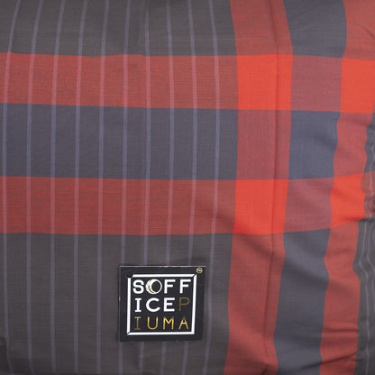 bossi casa matrimoniale singolo piazza mezzo cotone quadretto qaudri SOFFICEPIUMA COPRIPIUMINO LENZUOLO BOSSI HARRIS