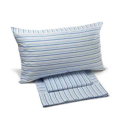 caleffi lenzuolo piazza mezzo singolo cotone city azzurro