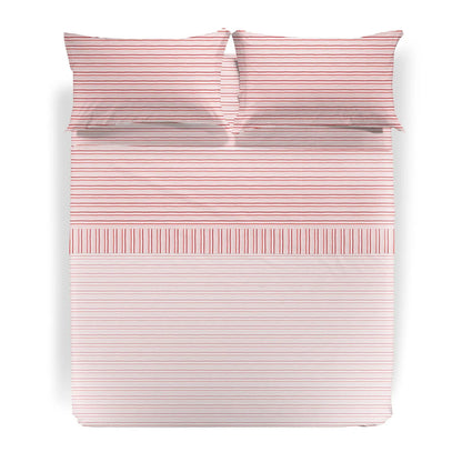 caleffi lenzuolo piazza mezzo singolo cotone city rosa