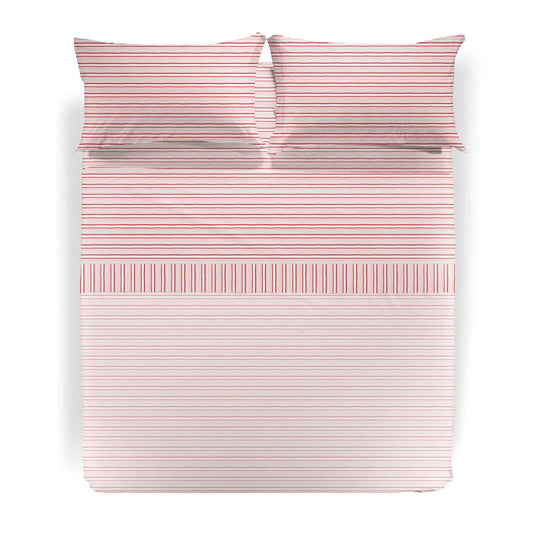 caleffi lenzuolo piazza mezzo singolo cotone city rosa