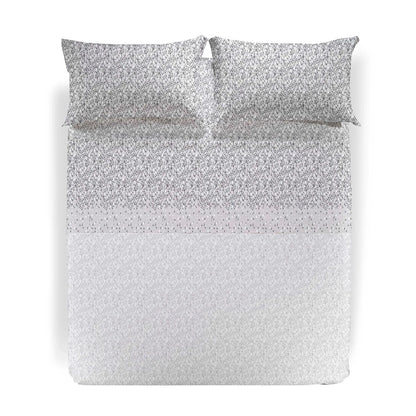 caleffi lenzuolo singolo piazza mezzo matrimoniale rex grigio 0