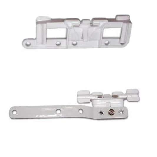 COPPIA SORMONTO in ferro per Tende Con Binario estensibile scorrevoli allungabili tipo Americano Acrimo, Swish, Kirsch, Stanley Valiant