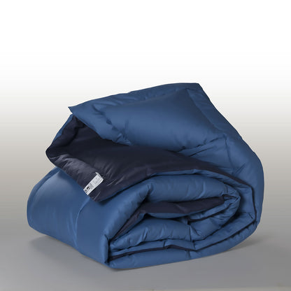 CINELLI BRONZE Trapunta piuma d’oca 80% piumino – 20% Tinta Unita DOUBLE FACE - Piazza Mezzo