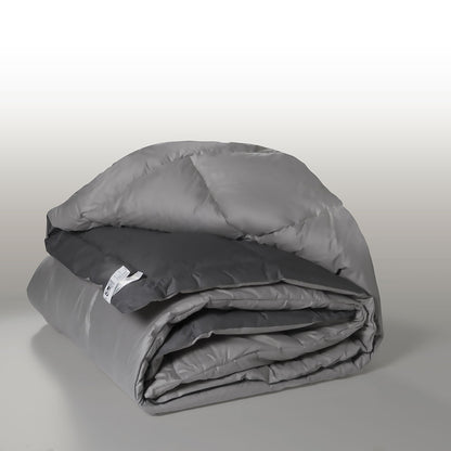 CINELLI BRONZE Trapunta piuma d’oca 80% piumino – 20% Tinta Unita DOUBLE FACE - Piazza Mezzo