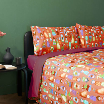 BASSETTI COMPLETO COPRIPIUMINO SINGOLO 1 PIAZZA art. DOLLY