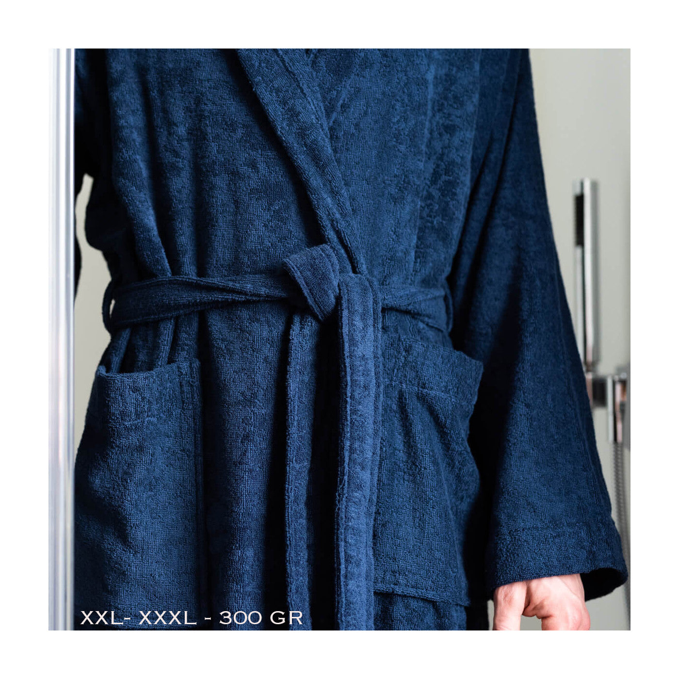 SOFFICEPIUMA® Accappatoio in spugna con Cappuccio e 2 Tasche Art. SOFT