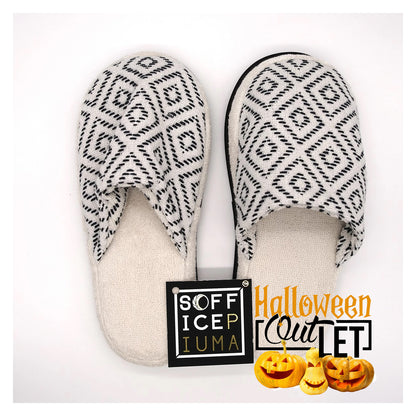 LASA HOME Pantofole spugna abbinabili asciugamani e teli art.  DIAMOND