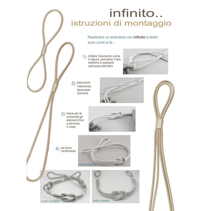 embrasse reggitenda reggitende calamita corda INFINITO passamaneria