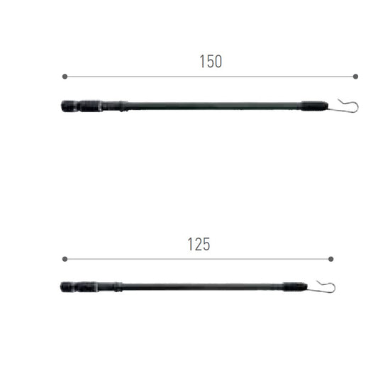 Scaglioni Frusta tira tenda ferro battuto 1037001 -1037002