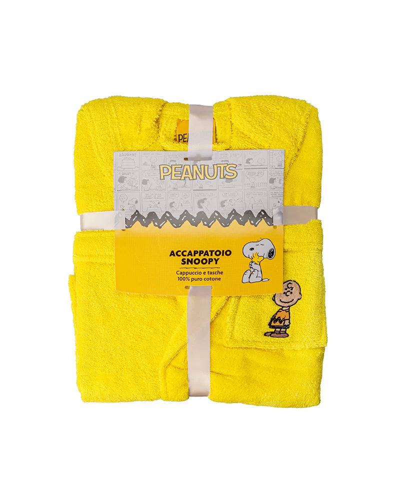 Le Vie del Cotone ACCAPPATOIO in spugna di puro cotone 380 gr/mq art. CHARLIE BROWN