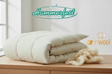HAMMERFEST Piumino Interno in fibra di lana art. InWool