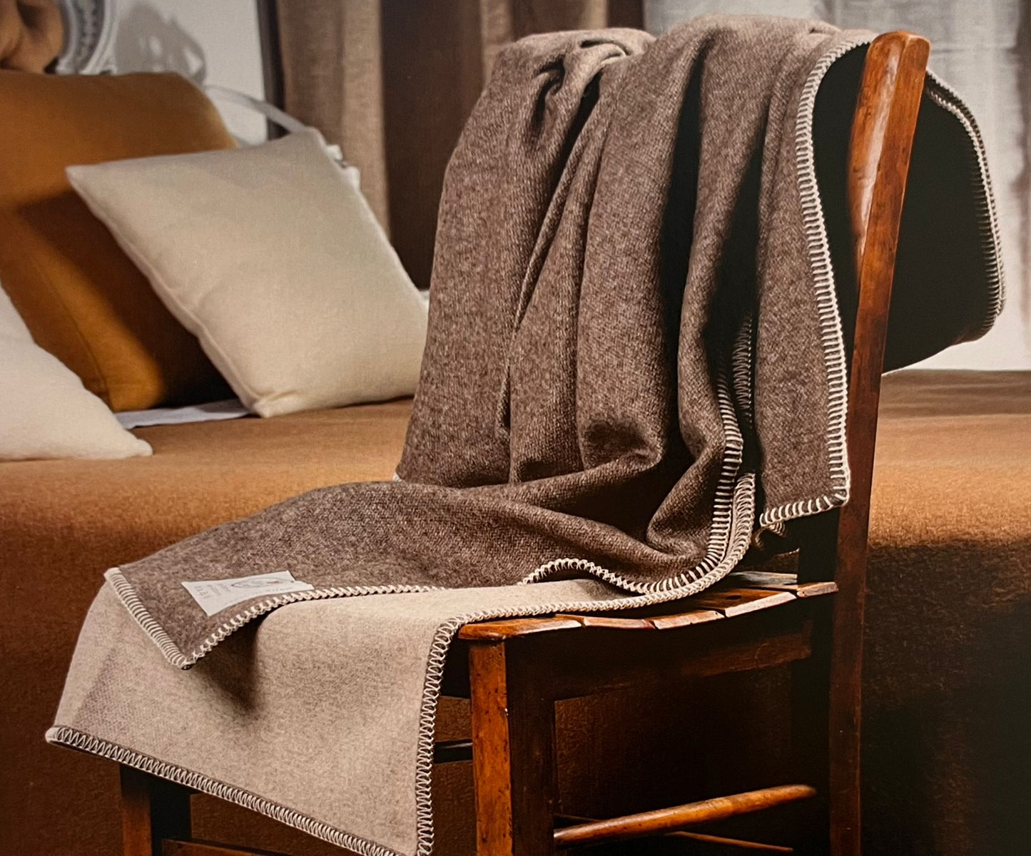 Sofficepiuma by Co.Bi PLAID 100% CACHEMIRE art. LEO