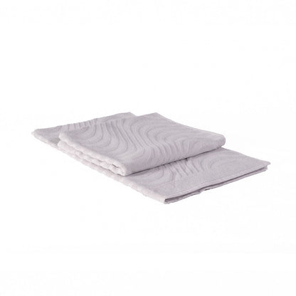 MIRABELLO CARRARA Asciugamani Coppia 1+1 in spugna art. MURANO