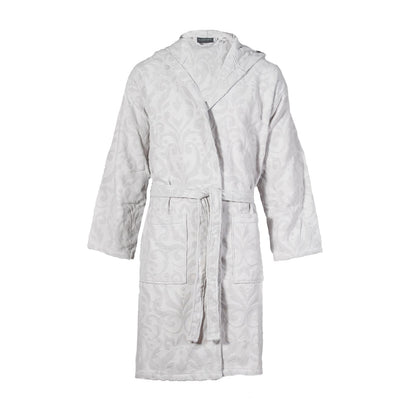 MIRABELLO CARRARA Accappatoio in spugna con cappuccio art. MURANO