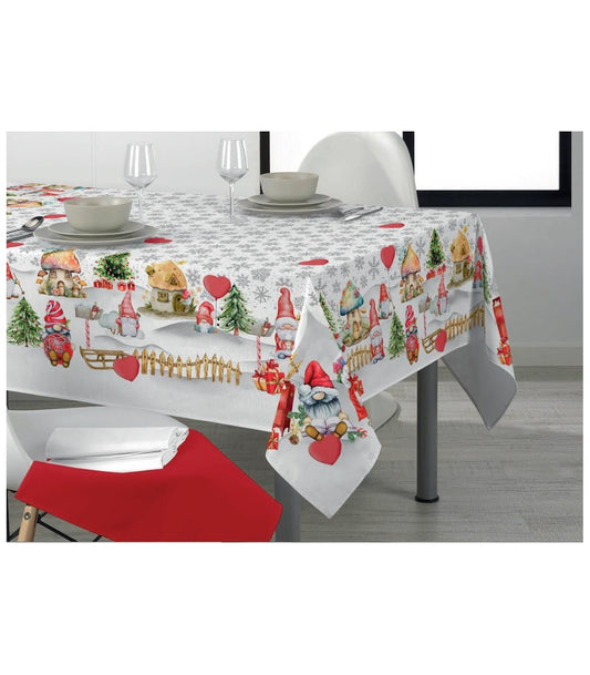 MAE' by Via Roma 60 Tovaglia Natale Linea Tavola art. CUORE