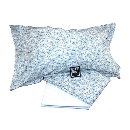 mirabello carrara completo letto lenzuolo copripiumino percalle matrimoniale qualità bonheures giallo floreale 991