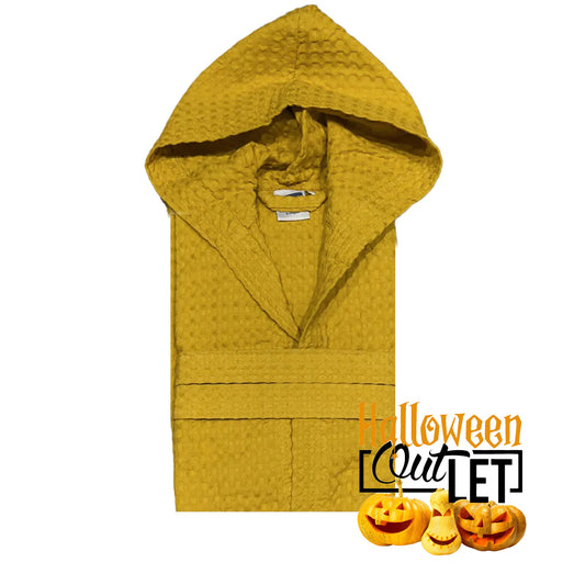 Accappatoio con cappuccio nido d'ape art. Nido Plus