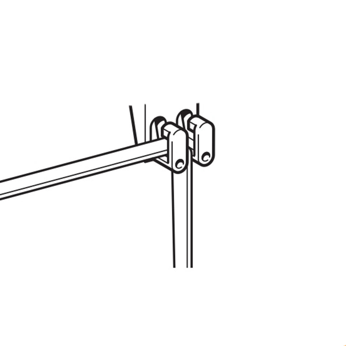Mottura nastro 5 mm per tende a pacchetto art. 1931