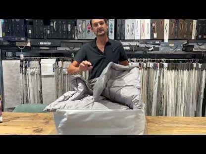 CINELLI BRONZE Trapunta piuma d’oca 80% piumino – 20% Tinta Unita DOUBLE FACE - Piazza Mezzo