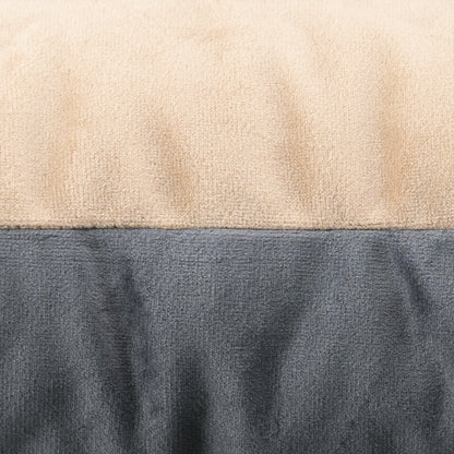 reever domus cuscini arredo velluto doppia faccia 30 50 rettangolari piccoli beige grigio