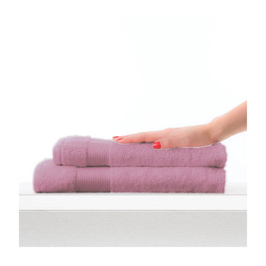 Sofficepiuma Coppia Asciugamani 1+1 spugna 100%  600 gr puro cotone art. SOFT