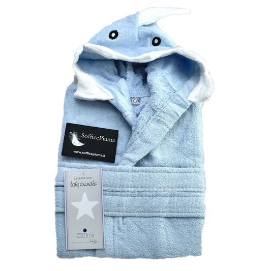 soffice piuma soffice piuma accappatoio neonato bambino bambina shark squalo 1583259443 thumbs 1200 1