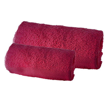 sofficepiuma 1 coppia spugna abbraccio 100 cotone bagno telo doccia oeko tex rosso