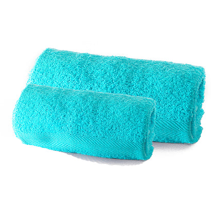 sofficepiuma 1 coppia spugna abbraccio 100 cotone bagno telo doccia oeko tex turchese