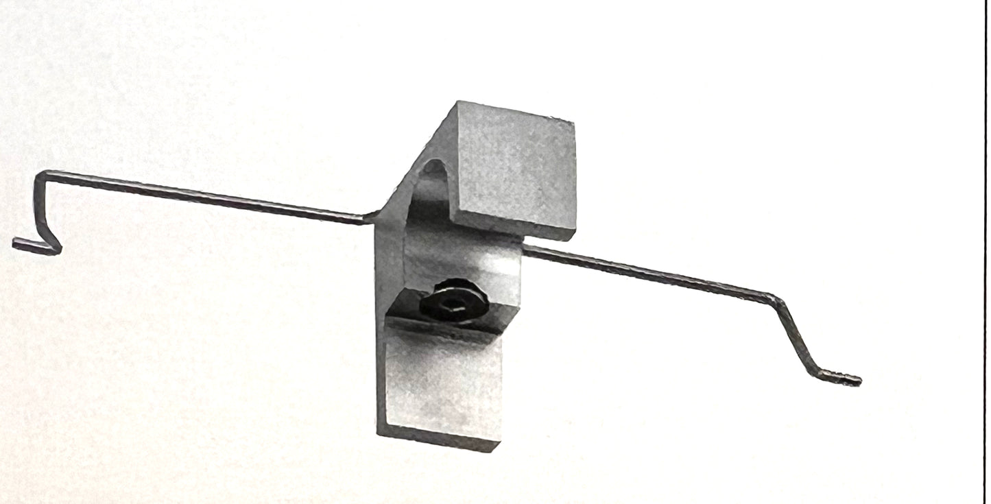 Scaglioni Palettino Vetro NO FORO tondo diametro 16mm art. CONSO