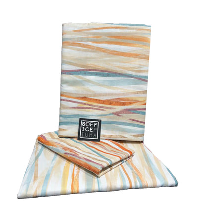 sofficepiuma 2 via roma 60 mae completo copripiumino matrimoniale geometrico MARAYA offerta sconto outlet