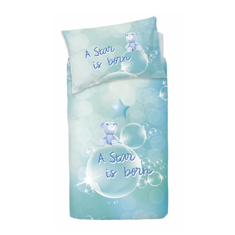 sofficepiuma bassetti copripiumino baby A STAR IS BORN CELESTE