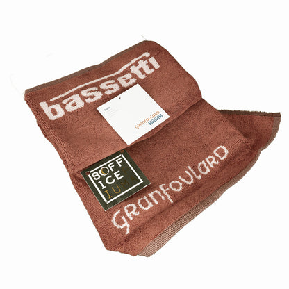 sofficepiuma bassetti granfoulard asciugamano lavetta telo bagno shades spugna asciugamani MARRONE 6
