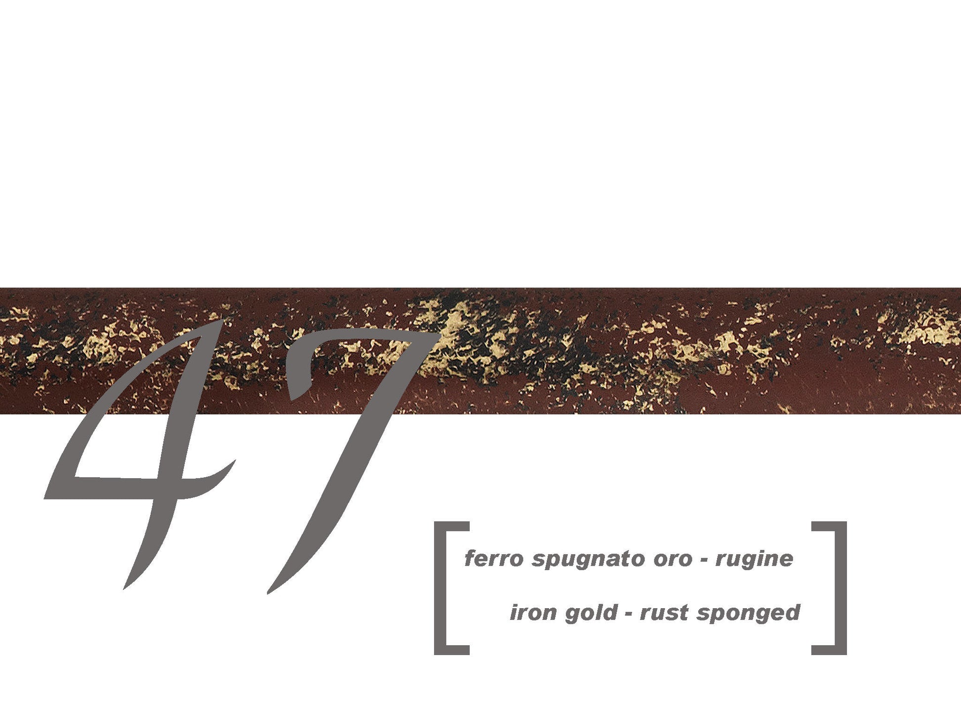 sofficepiuma bastone ferro battuto scaglioni casa valentina alta qualita finitura ferro spugnato oro