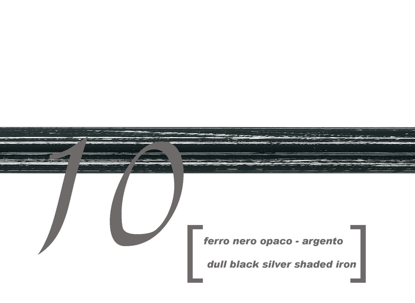 sofficepiuma bastone ferro battuto scaglioni casa valentina alta qualita finitura nero argento 6
