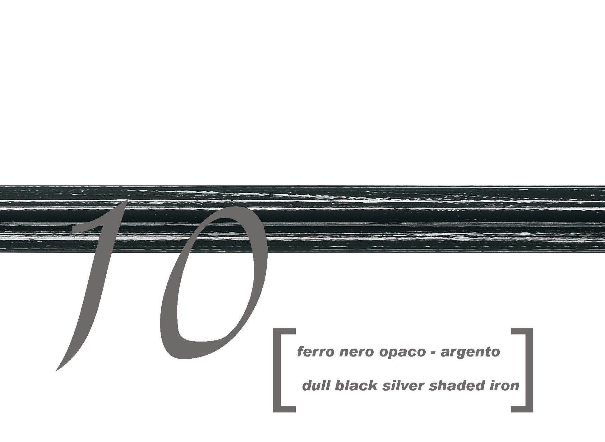 sofficepiuma bastone ferro battuto scaglioni casa valentina alta qualita finitura nero argento 6
