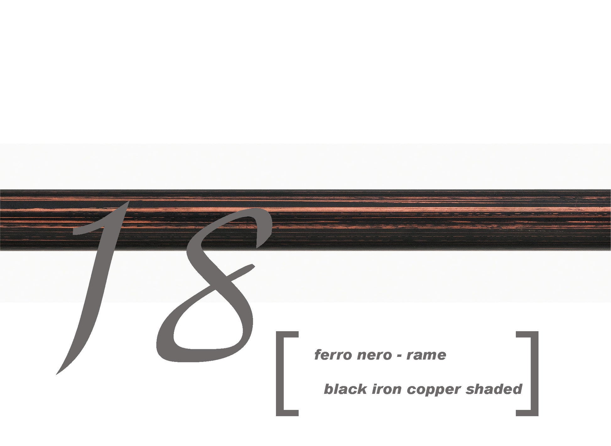 sofficepiuma bastone ferro battuto scaglioni casa valentina alta qualita finitura nero martelato rame