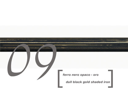 sofficepiuma bastone ferro battuto scaglioni casa valentina alta qualita finitura nero oro