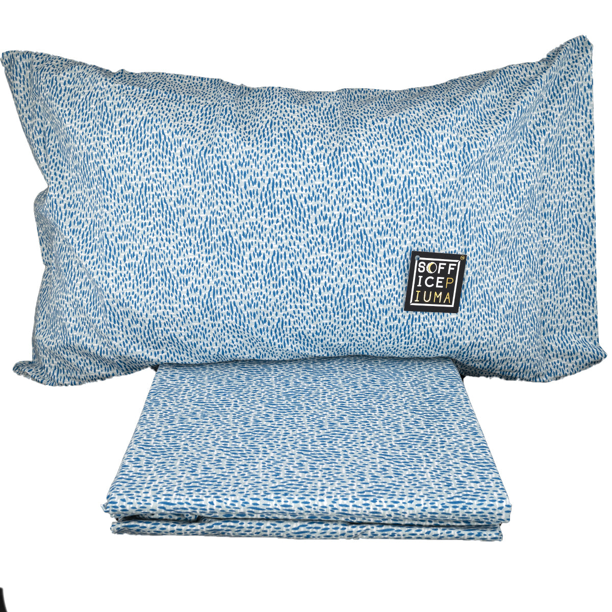 sofficepiuma compleo letto matrimoniale caleffi time blu matrimoniale piazza mezzo singolo piazza