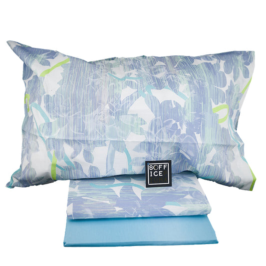 sofficepiuma completo letto copriletto glitter twine flo 60255