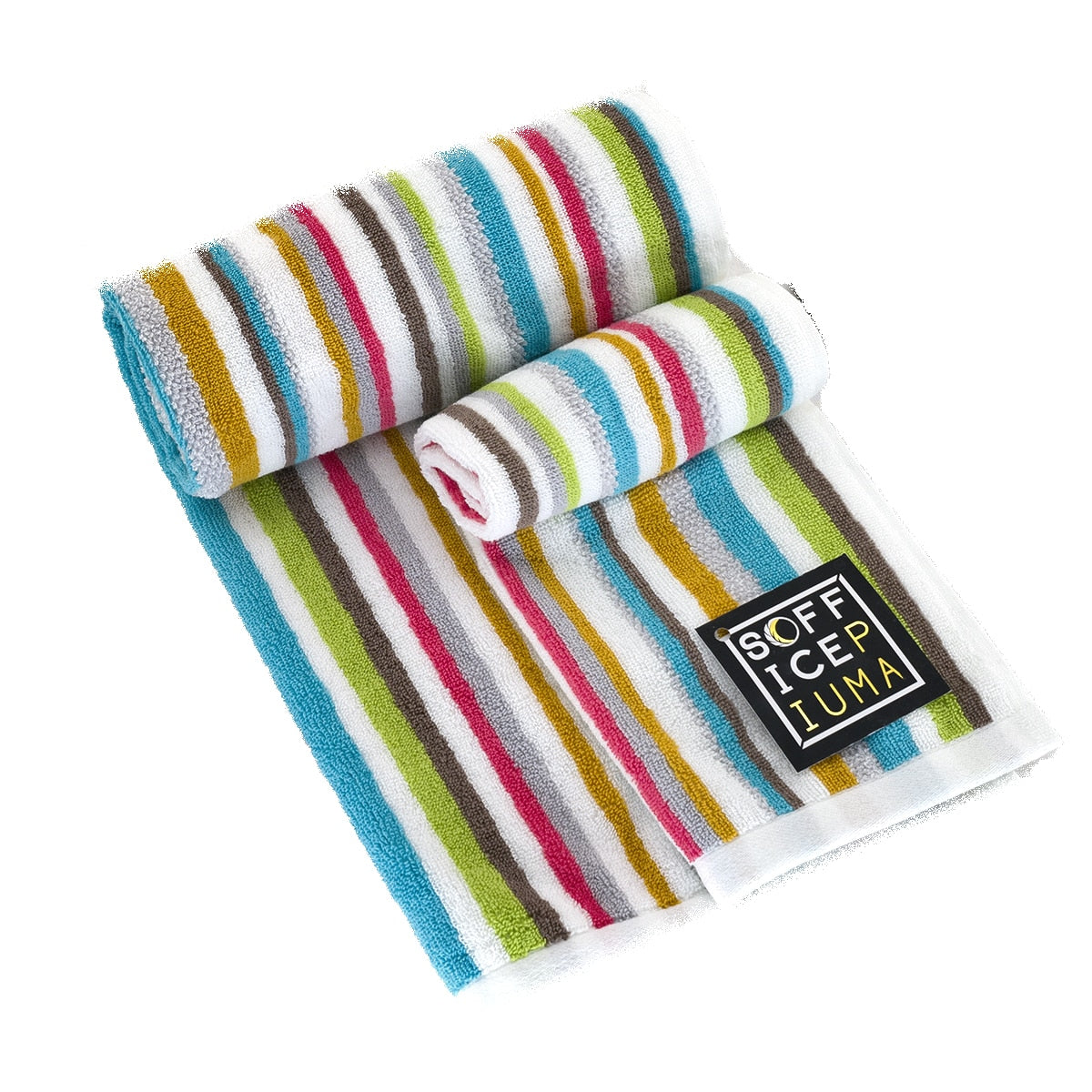 sofficepiuma coppia asciugamani floralasa electra 2